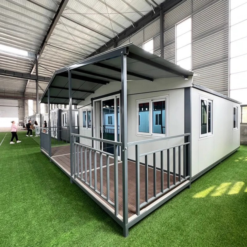 Expandable Container House with Balcony
