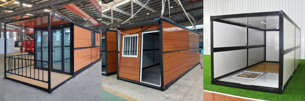 Prefab X Type Foldable Container Home
