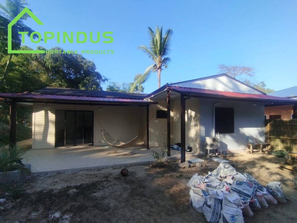 आरामदायक जीवन के लिए पूर्वनिर्मित मॉड्यूलर घर