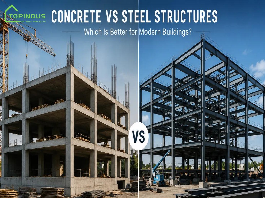 Which Is Better for Modern Construction Steel Structure or Concrete Building